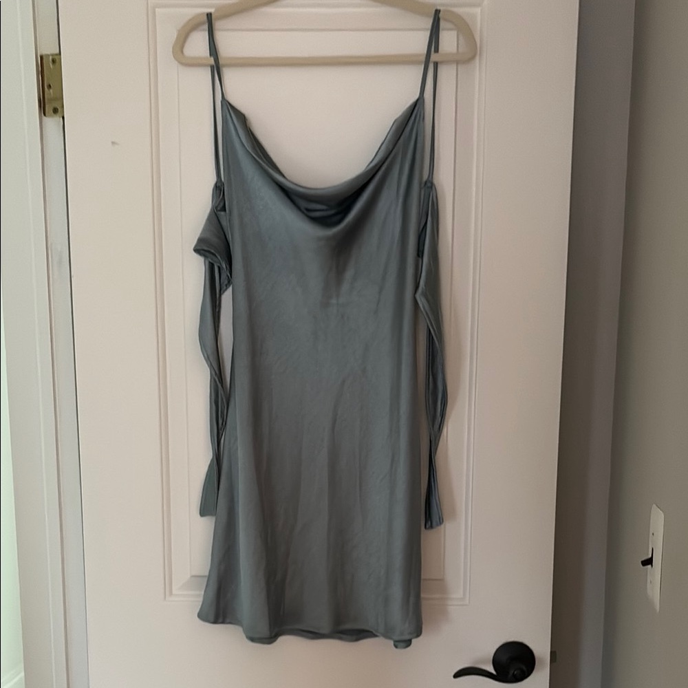 Blue Slip Dress